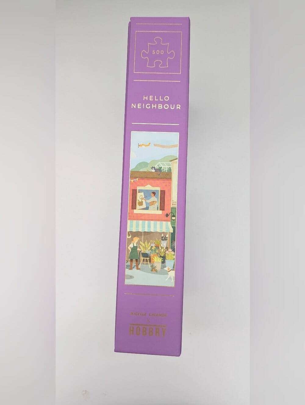 NEW IN BOX Hobbry "Hello Neighbour" Neighborhood Scene 500-Piece Puzzle - Picture 4 of 7